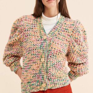by the River multi colored cardigan